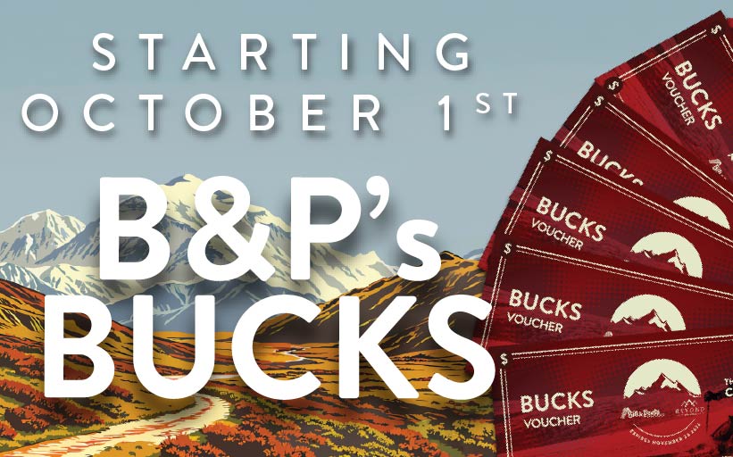 Double Bucks Weekend — Kick Off Bucks Month This October