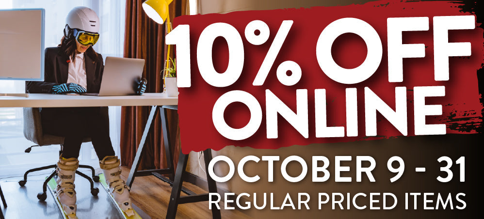 Winter Gear Sale: Save 10% Online October 9–31