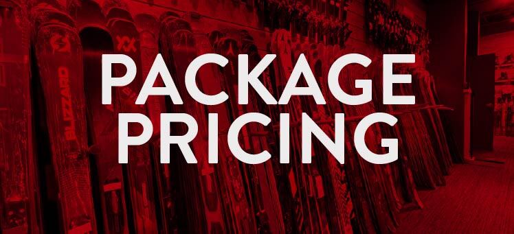 Ski and Snowboard Package Pricing