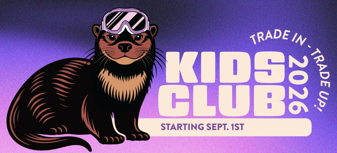 Kids ski and snowboard trade-up program at Bill & Paul's