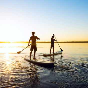 Stand up paddle boards in Michigan at Bill and Paul’s Sporthaus