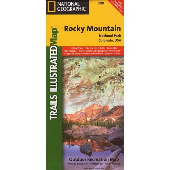Rocky Mountain National Park Trail Map