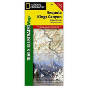Sequoia National Park Trail Map - Bill & Paul's Sporthaus