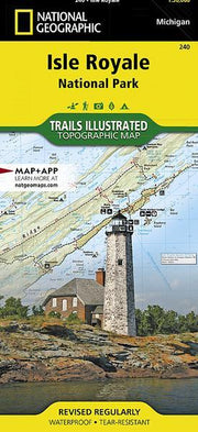 Isle Royal National Park Map - Bill & Paul's Sporthaus
