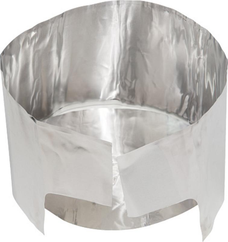 Solid Heat Reflector With Windscreen