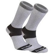 Bridgedale CoolMax Sock 2pk  Grey Med