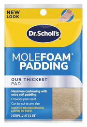 Dr. Scholls Molefoam 4 x 3 1/2 (2pk)