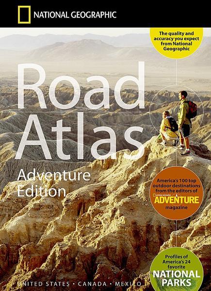 Road Atlas 2021 Adventure Edition United States, Canada, Mexico