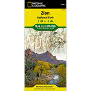 Zion National Park Trail Map - Bill & Paul's Sporthaus