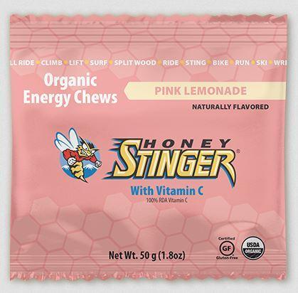 Organic Energy Chews  Pink Lemonade