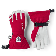 Junior Army Leather Heli Ski Glove
