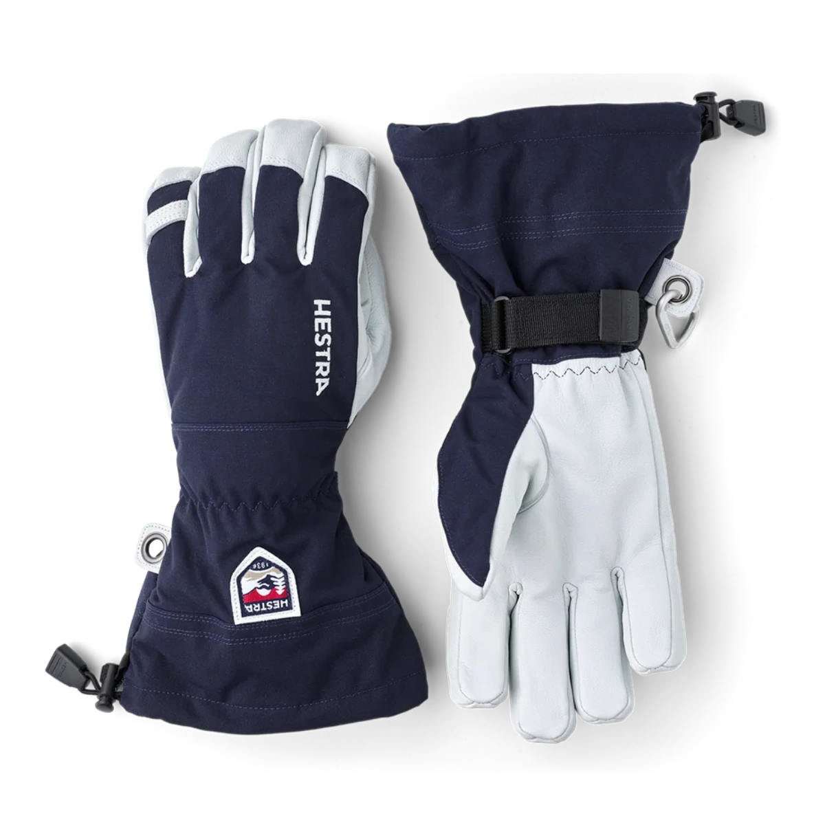 Army Leather Heli Ski Glove