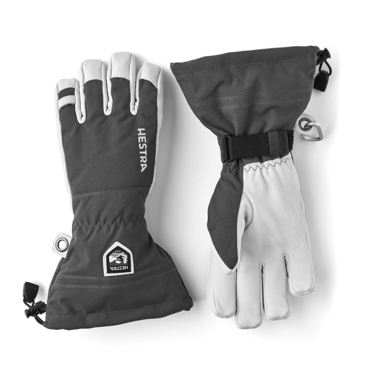 Army Leather Heli Ski Glove