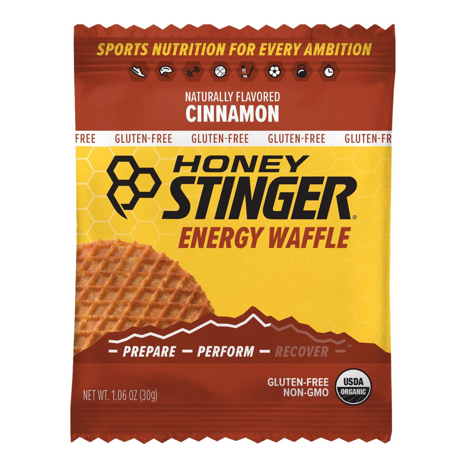 Gluten Free Organic Waffle - Cinnamon