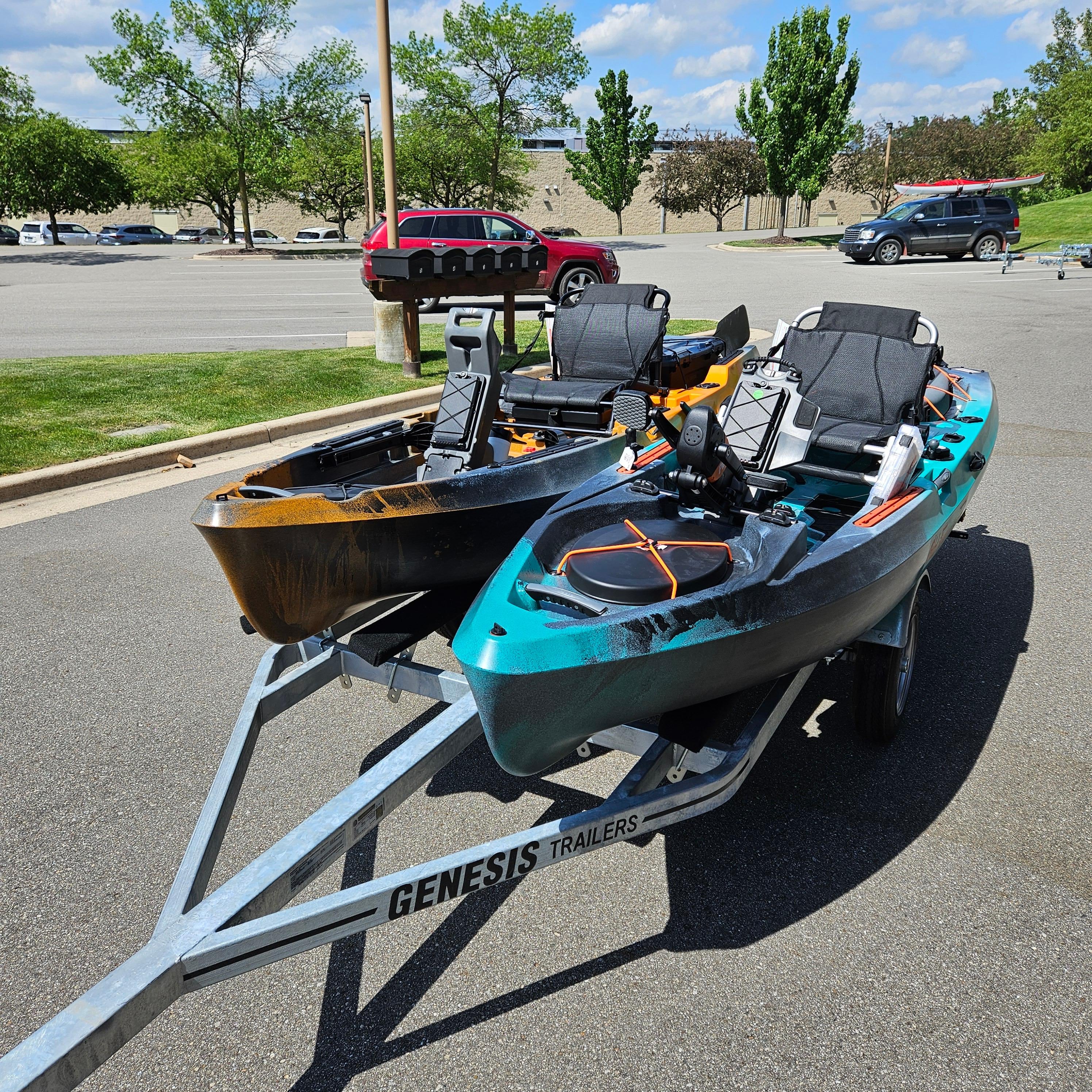 16 Pro Angler Kayak Trailer