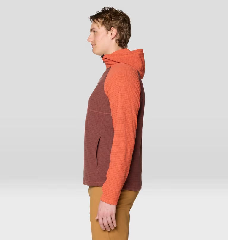 Mens Summit Grid Hoody