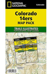 Colorado 14ers Map Pack Bundle