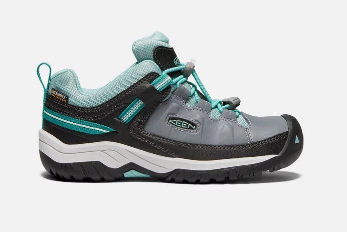 Girls Targhee Low WP  Steel Grey/Wasabi