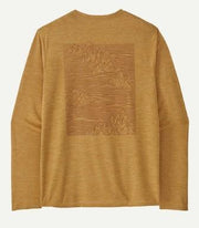 Mens Long Sleeve Capilene Cool Daily Graphic Shirt