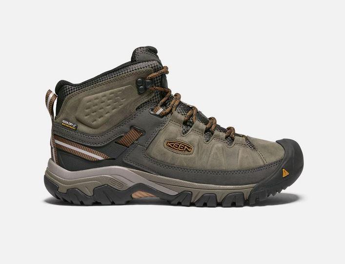 Mens Targhee III WP Mid  Black Olive/Golden Brown