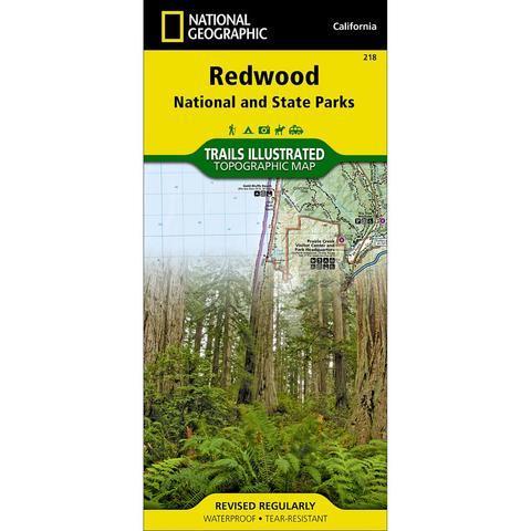 Redwood National And State Parks Trail Map