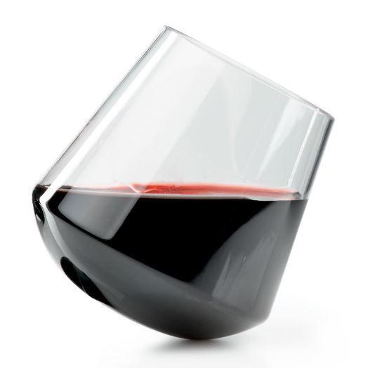 Stemless Red Wine Glass