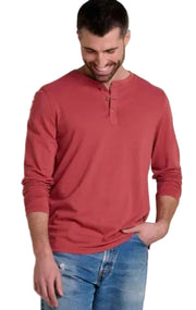 Mens Primo Long Sleeve Henley - Bill & Paul's Sporthaus