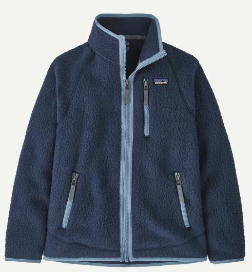 Kids Retro Pile Fleece Jacket