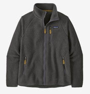 Mens Retro Pile Fleece Jacket