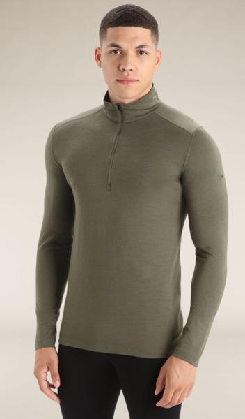 Mens 200 Oasis Long sleeve 1/2 Zip