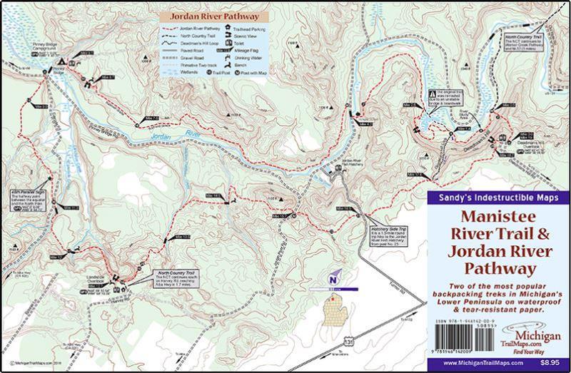 Manistee River Trail  Jordan River Pathway (Waterproof)