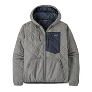 Mens Diamond Quilted Bomber Hoody