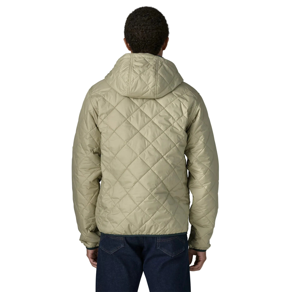 Men's Diamond Quilted Bomber Hoody