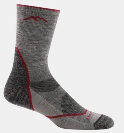 Mens Hiker Micro Crew Light Cushion