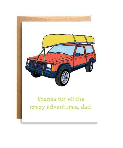 Crazy Adventure Card