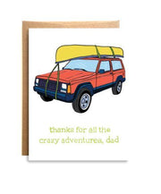 Crazy Adventure Card