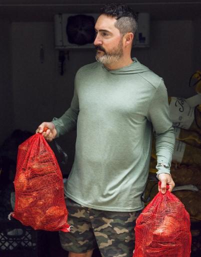 Mens Bamboo Shade Hoody