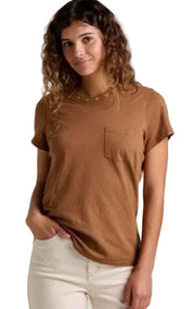 Womens Primo SS Crew Embroidered - Bill & Paul's Sporthaus