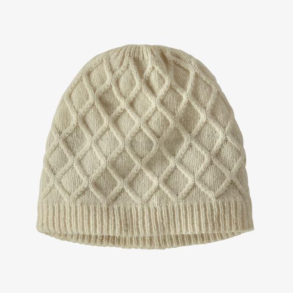 Womens Honeycomb Knit Beanie