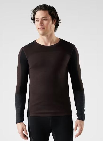 Mens Intraknit Merino 200 Colorblock Crew