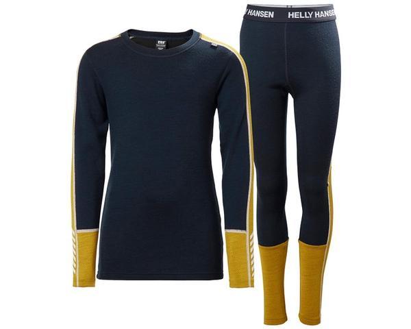 Kids' Merino Solid Midweight Set