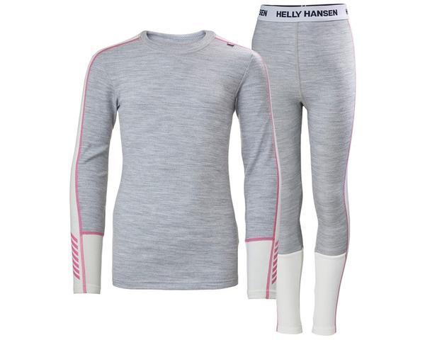 Kids' Merino Solid Midweight Set
