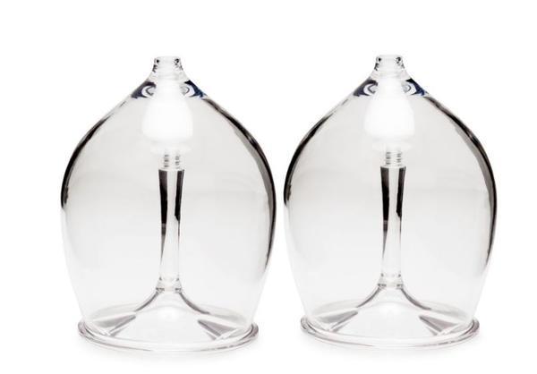 Nesting Red Wine Glass Set