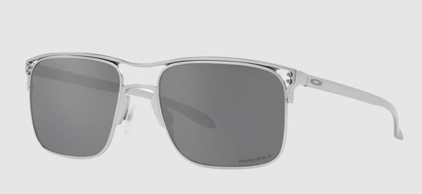 Holbrook Ti Satin Chrome Prizm Black Polarized