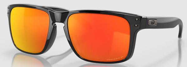Holbrook Polished Black Prism Ruby Polarized