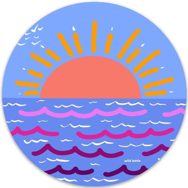 Sunset Sticker