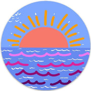 Sunset Sticker