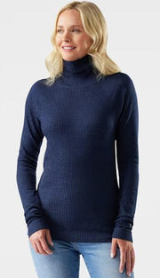 Womens Thermal Merino Rib Turtleneck