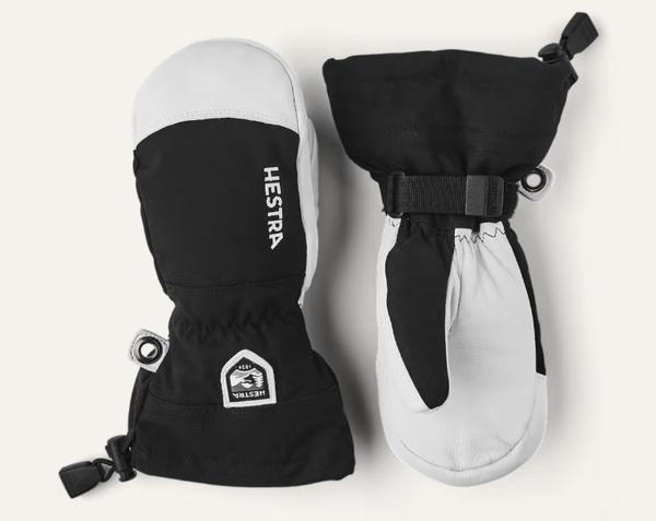 Kids Army Leather Heli Ski Jr. Mitt