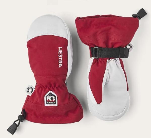 Kids Army Leather Heli Ski Jr. Mitt
